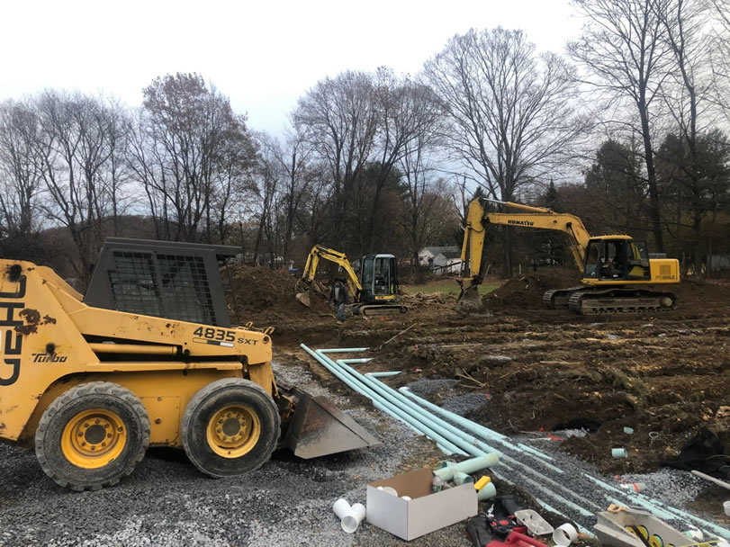 Hudson Valley septic-tank installation